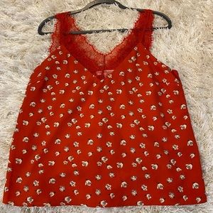 Floral Cami Lace Top